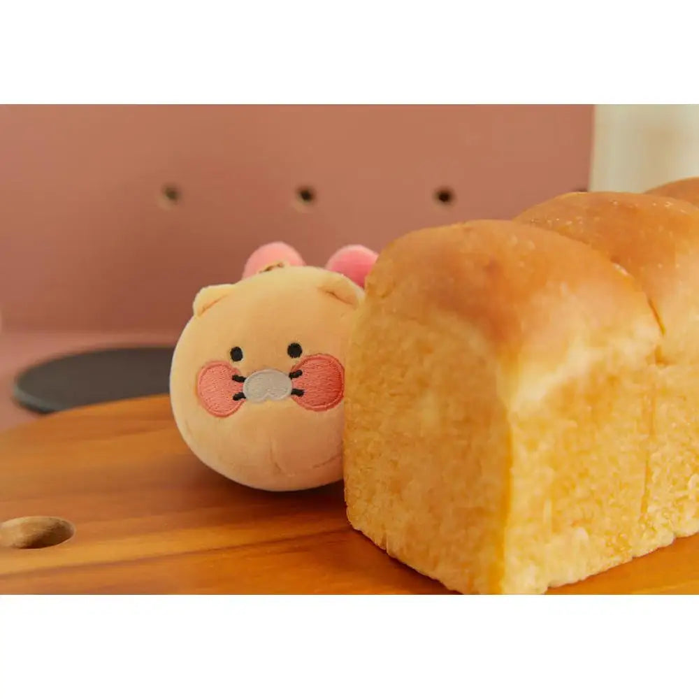 Kakao Friends - Choonsik Ribbon Bread Doll Keyring