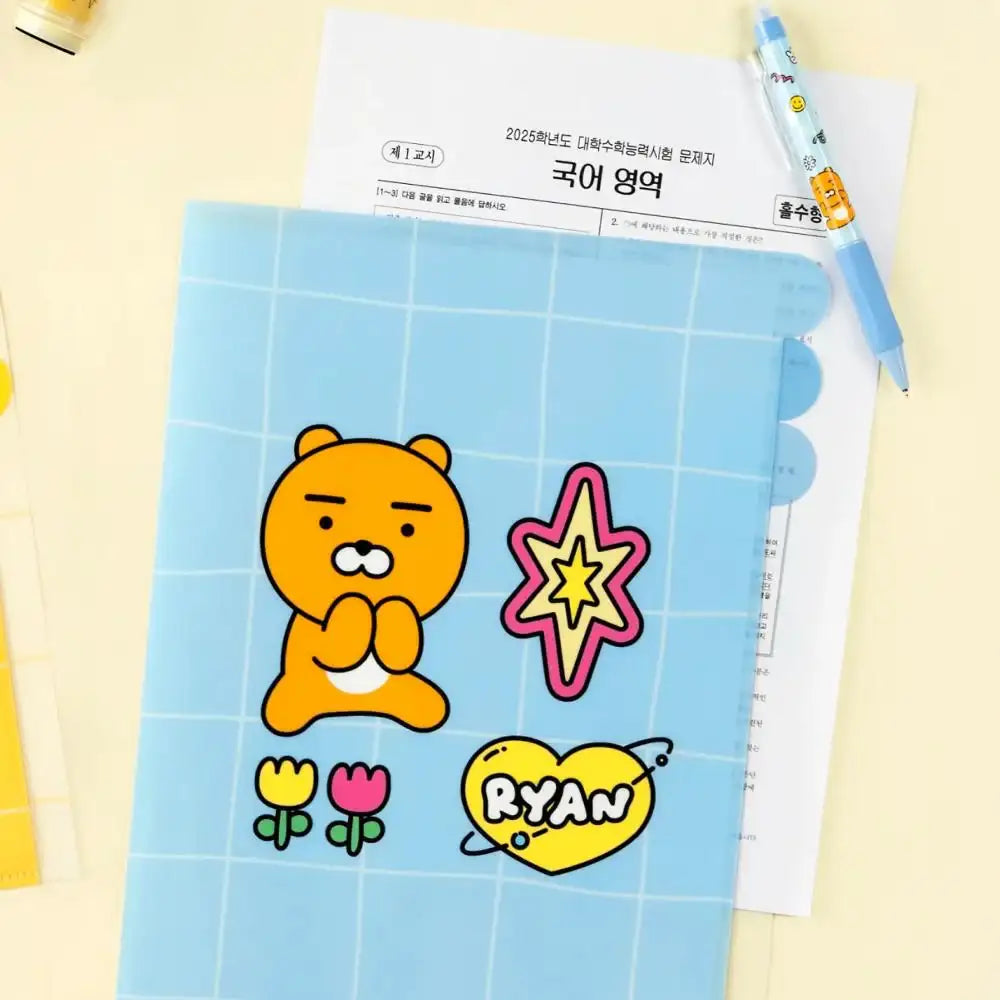 Kakao Friends - Seichee's Friends 5 Pocket File - Kakao Friends - Pocket File - Harumio