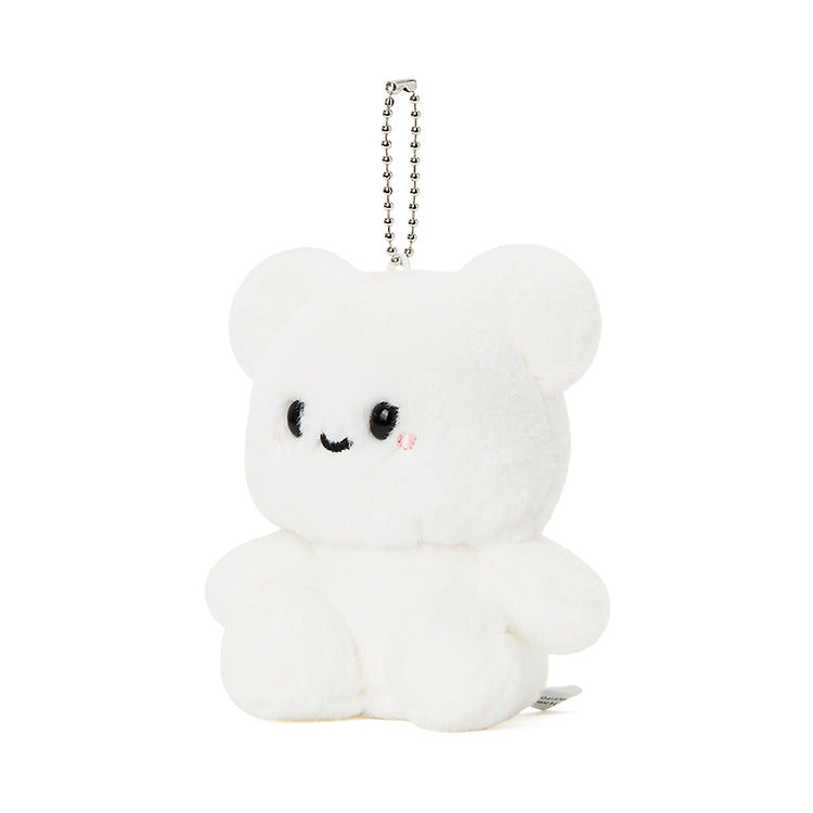 Kakao Friends - Cute Bear Plush Keyring (10cm)