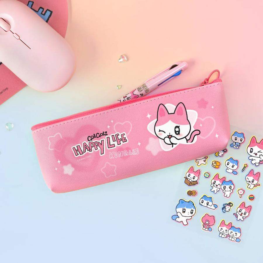 Kakao Friends - GOLGOLZ Mini Triangle Pencil Case (Kong Lee)