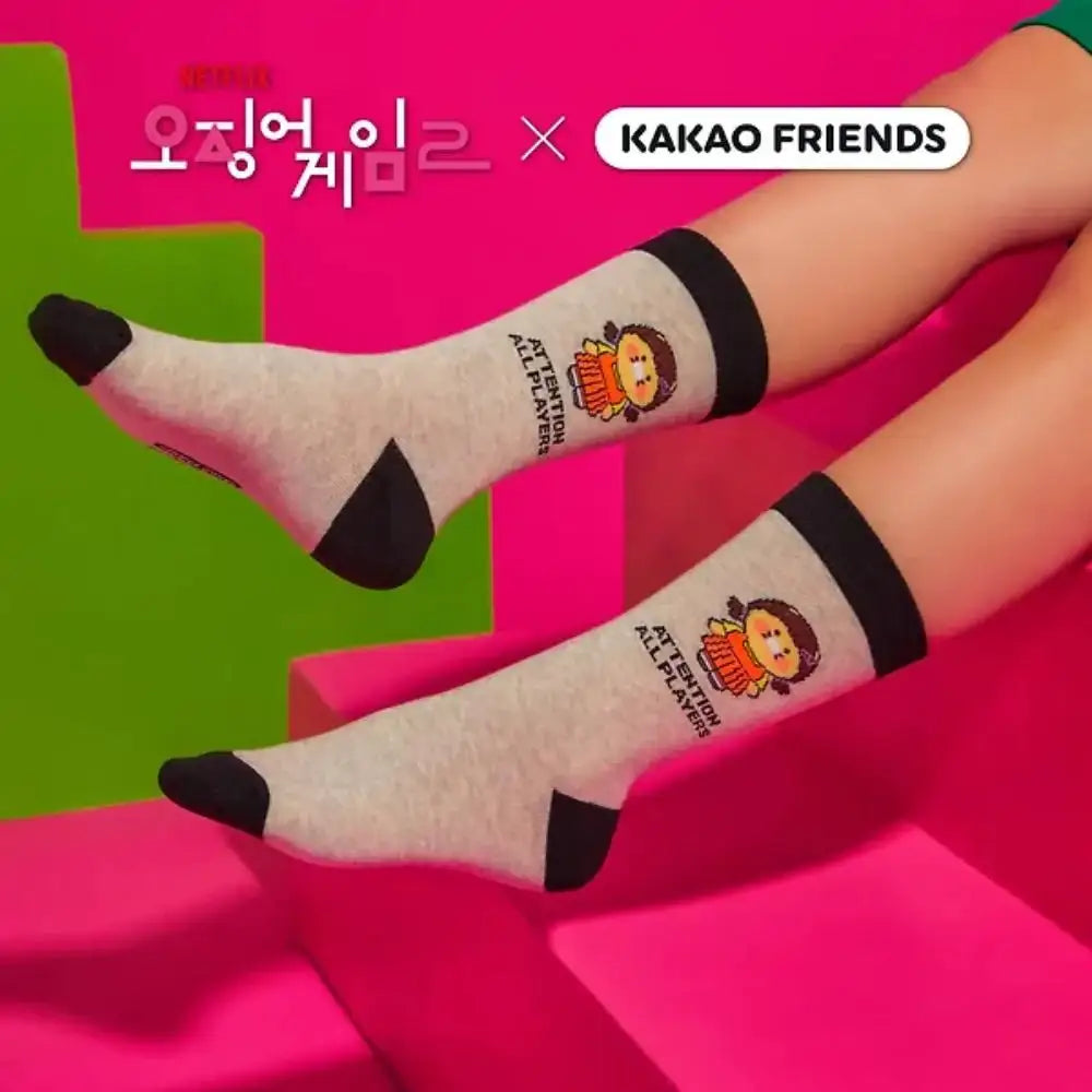 Netflix Squid Game 2 x Kakao Friends - Choonsik Socks - Kakao Friends - Socks - Harumio