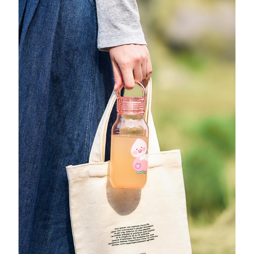 Kakao Friends - Peach Fresh Transparent Bottle (Little Apeach)
