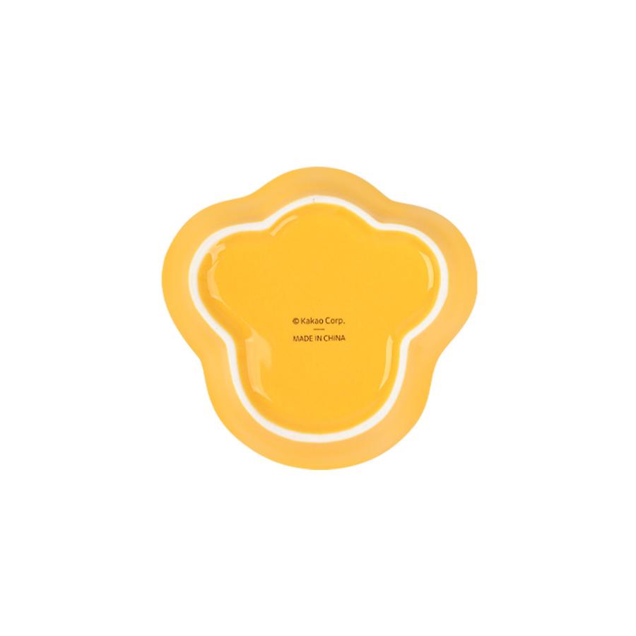 Kakao Friends - Choonsik Face & Paw Print Plate Set