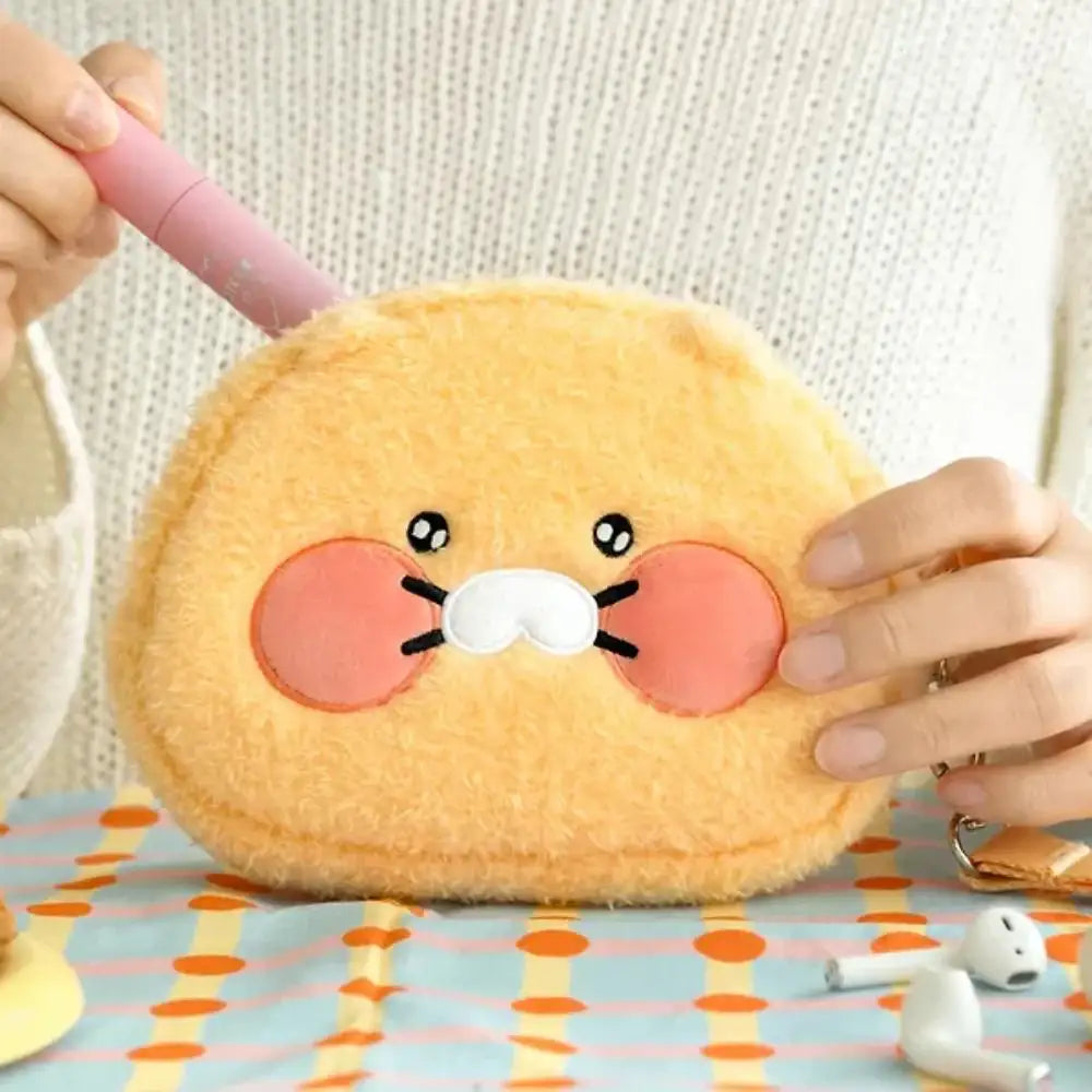 Kakao Friends - Bouclé Chubby Pouch - Kakao Friends - Pouch - Harumio