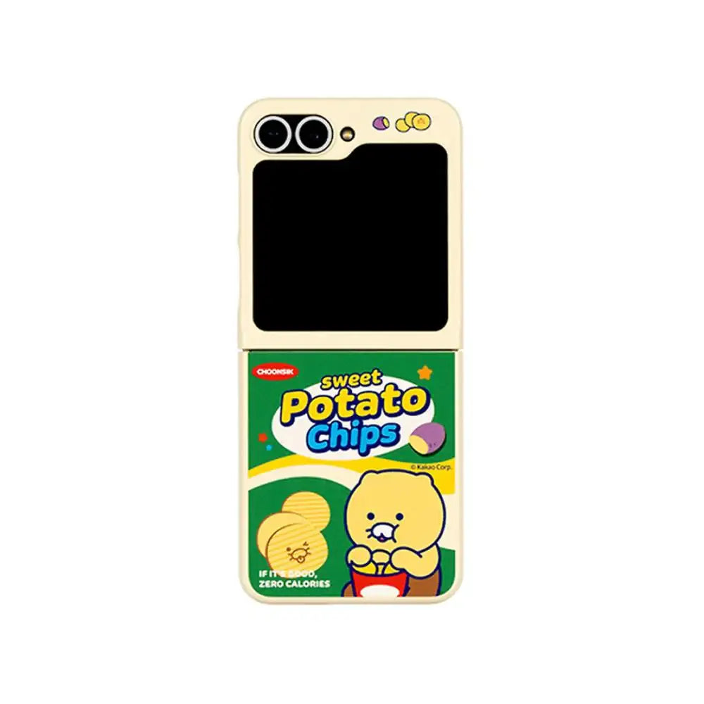 Kakao Friends - Choonsik Snack Magnetic Phone Case (Galaxy Z Flip6) - Kakao Friends - Phone Case - Harumio