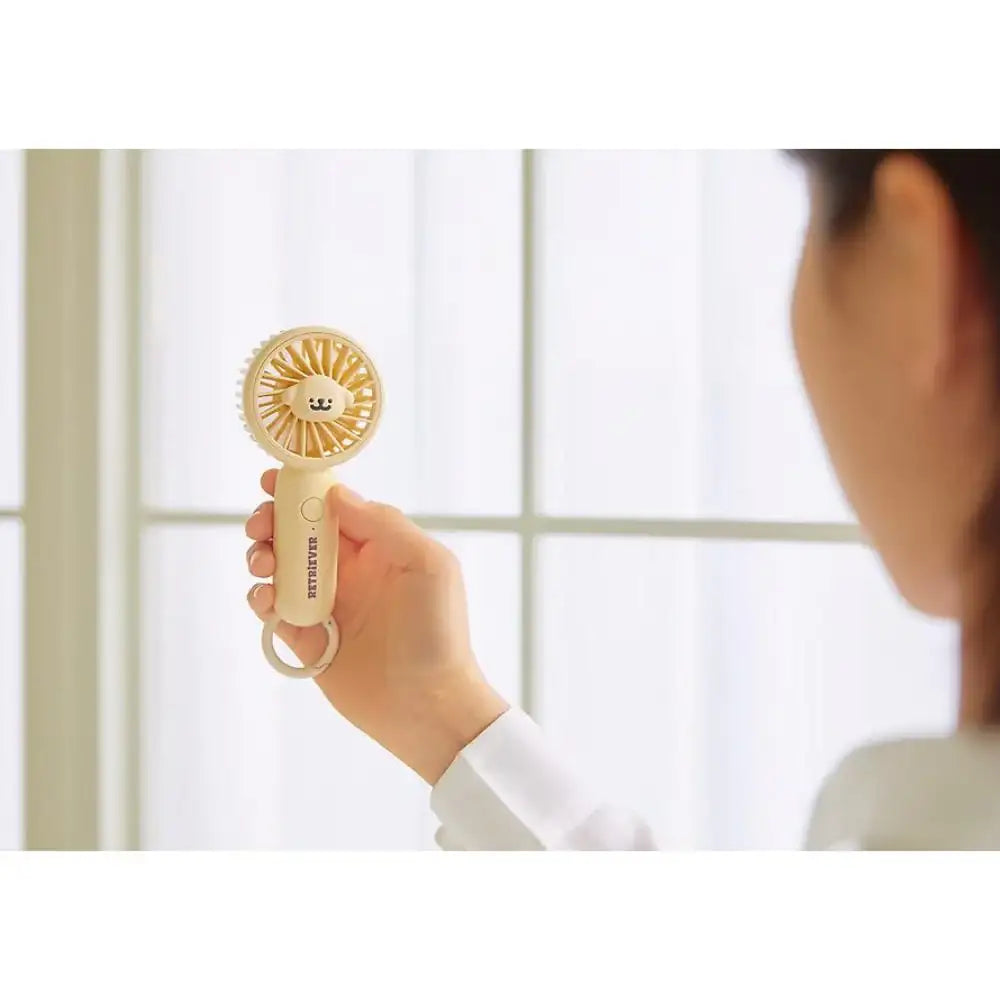 Kakao Friends - Maltese Pocket Fan - Kakao Friends - Fan - Harumio