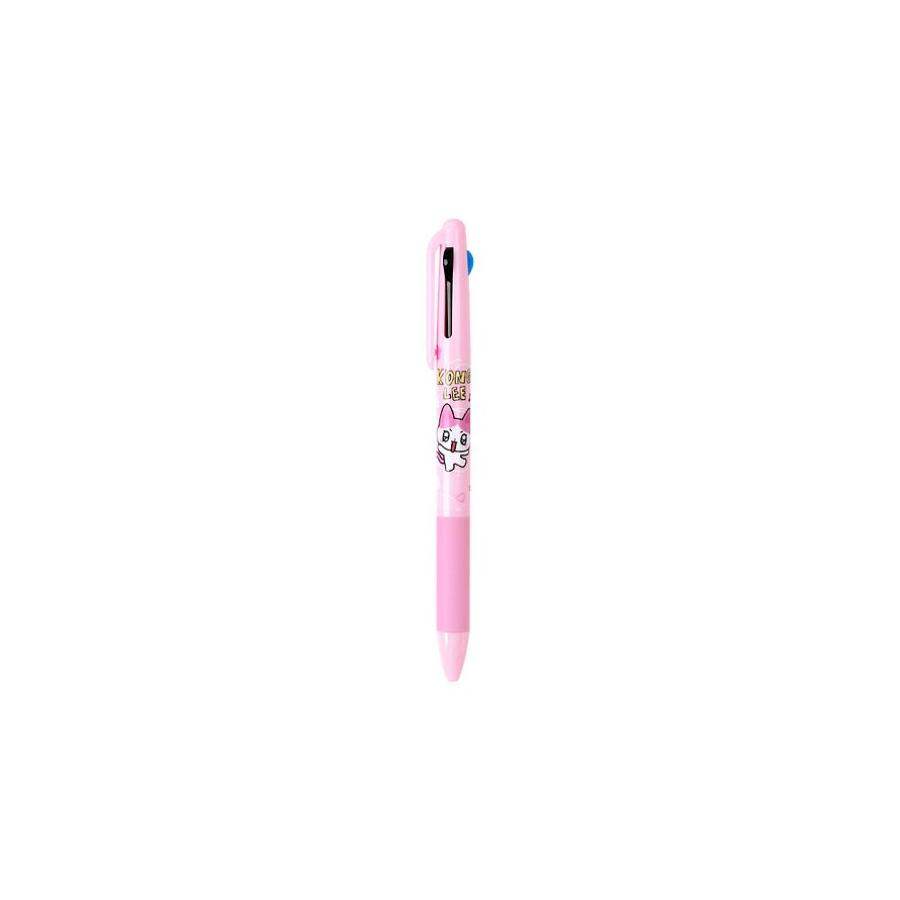 Kakao Friends - GOLGOLZ 3-Color Ballpoint Pen (Kong Lee) - Kakao Friends - Ballpoint Pen - Harumio