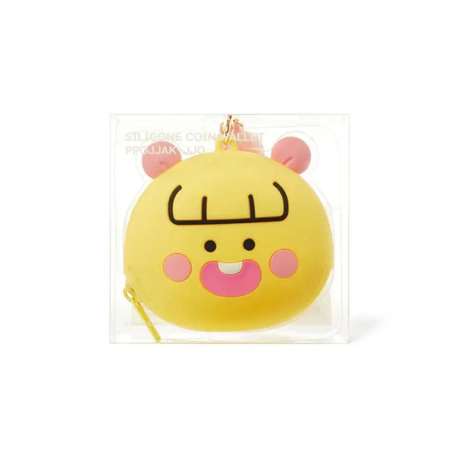 Kakao Friends - Ppojjak-jjo Silicon Coin Purse - Kakao Friends - coin purse - Harumio
