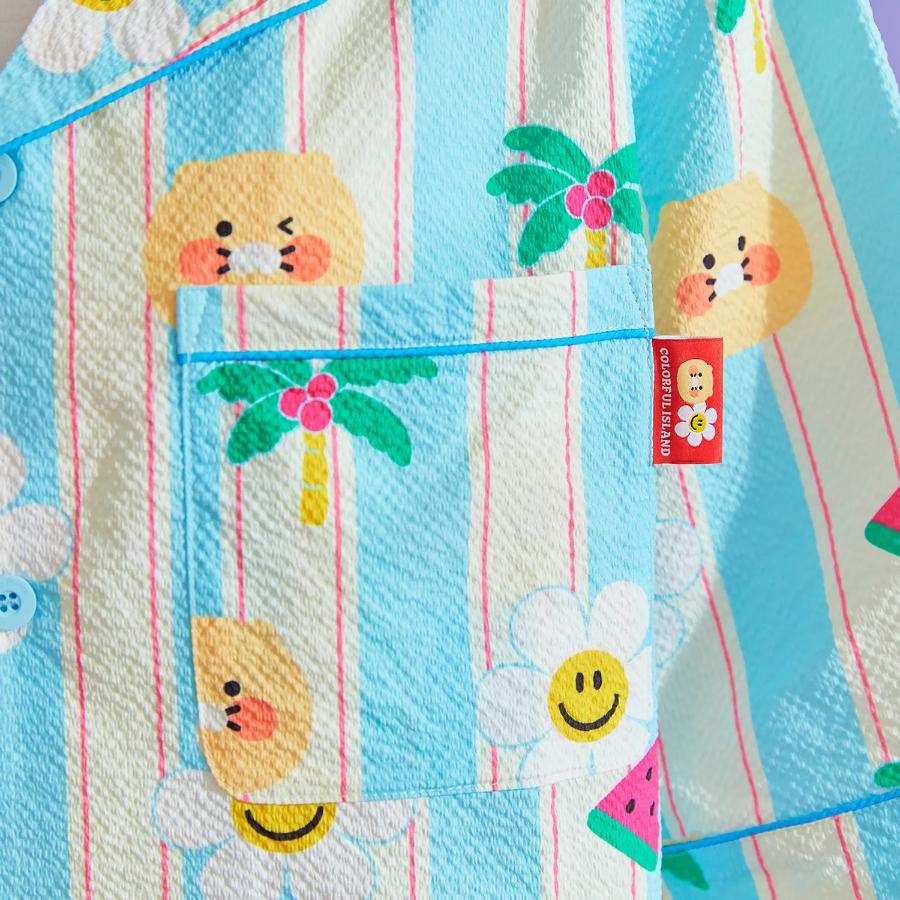 Wiggle Wiggle x Kakao Friends - Choonsik Cooling Pajamas Set - Wiggle Wiggle x Kakao Friends - Pajama Set - Harumio