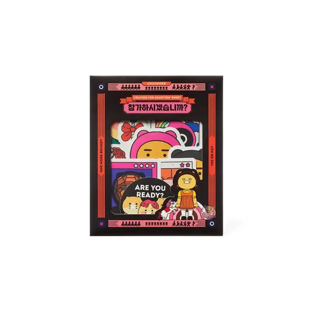 Netflix Squid Game 2 x Kakao Friends - Ryan & Choonsik Sticker Pack - Kakao Friends - Sticker - Harumio