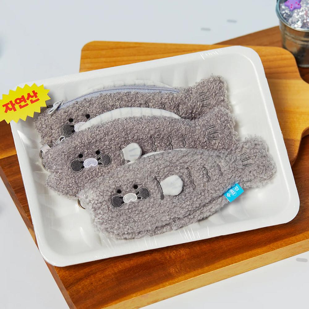 Kakao Friends - Chunsoo-san Silver Hairtail Pouch (Choonsik)