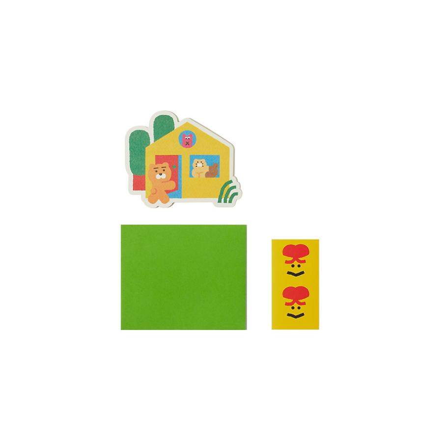 Daye Kim x Kakao Friends - Ryan & Choonsik Card Set (House) - Daye Kim x Kakao Friends - Card - Harumio