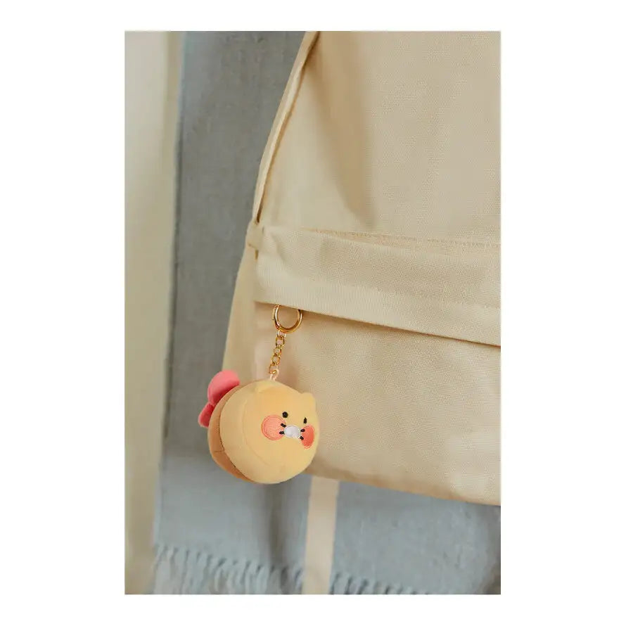 Kakao Friends - Choonsik Ribbon Bread Doll Keyring