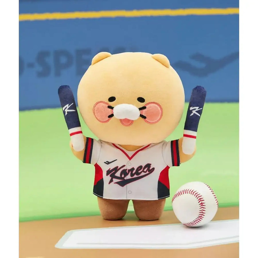 PRO-SPECS x Kakao Friends - Choonsik Baseball Plush Doll - Kakao Friends - Plush Doll - Harumio