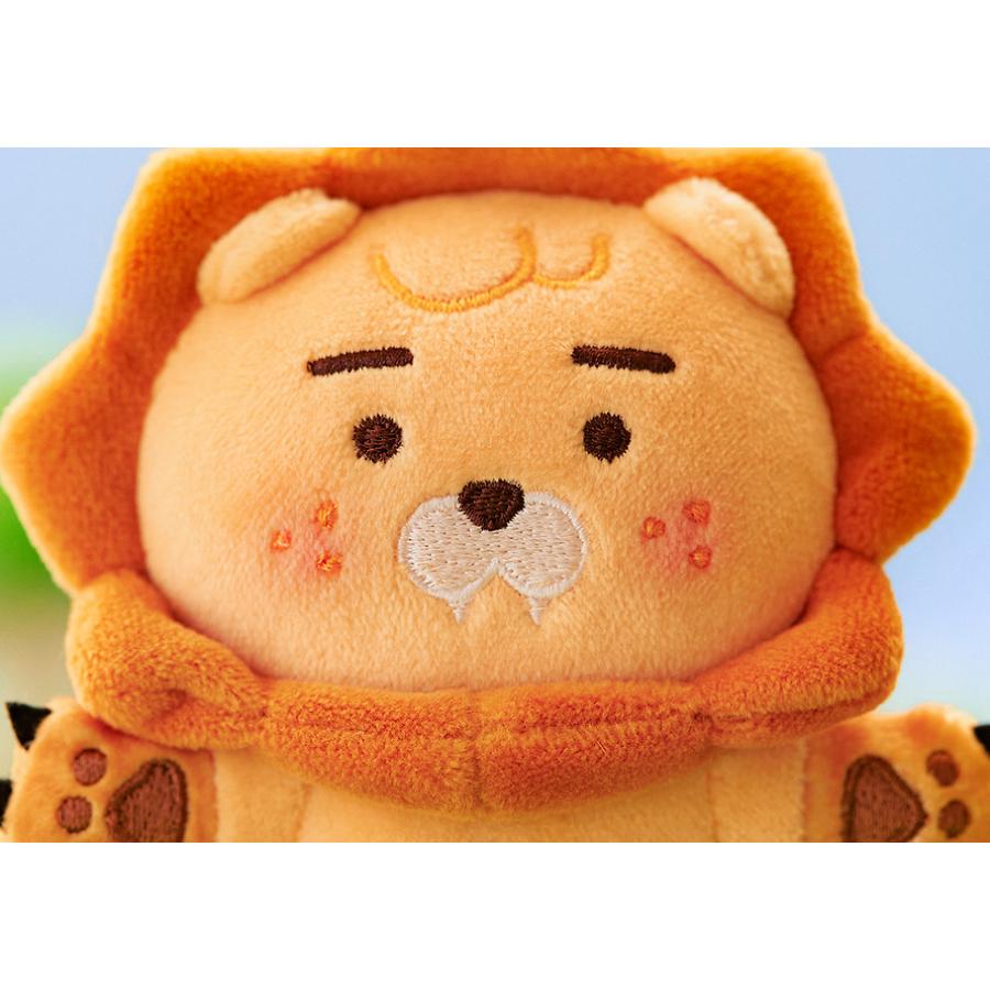 Kakao Friends - FRIENDZOO Lion Doll Keyring (Little Ryan)