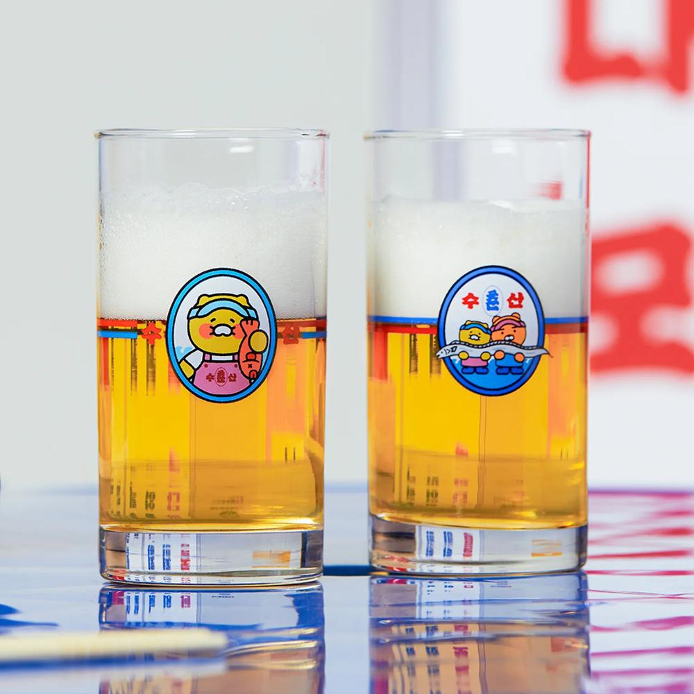 Kakao Friends - Chunsoo-san Somaekjan 2P Glass Set (Ryan & Choonsik)