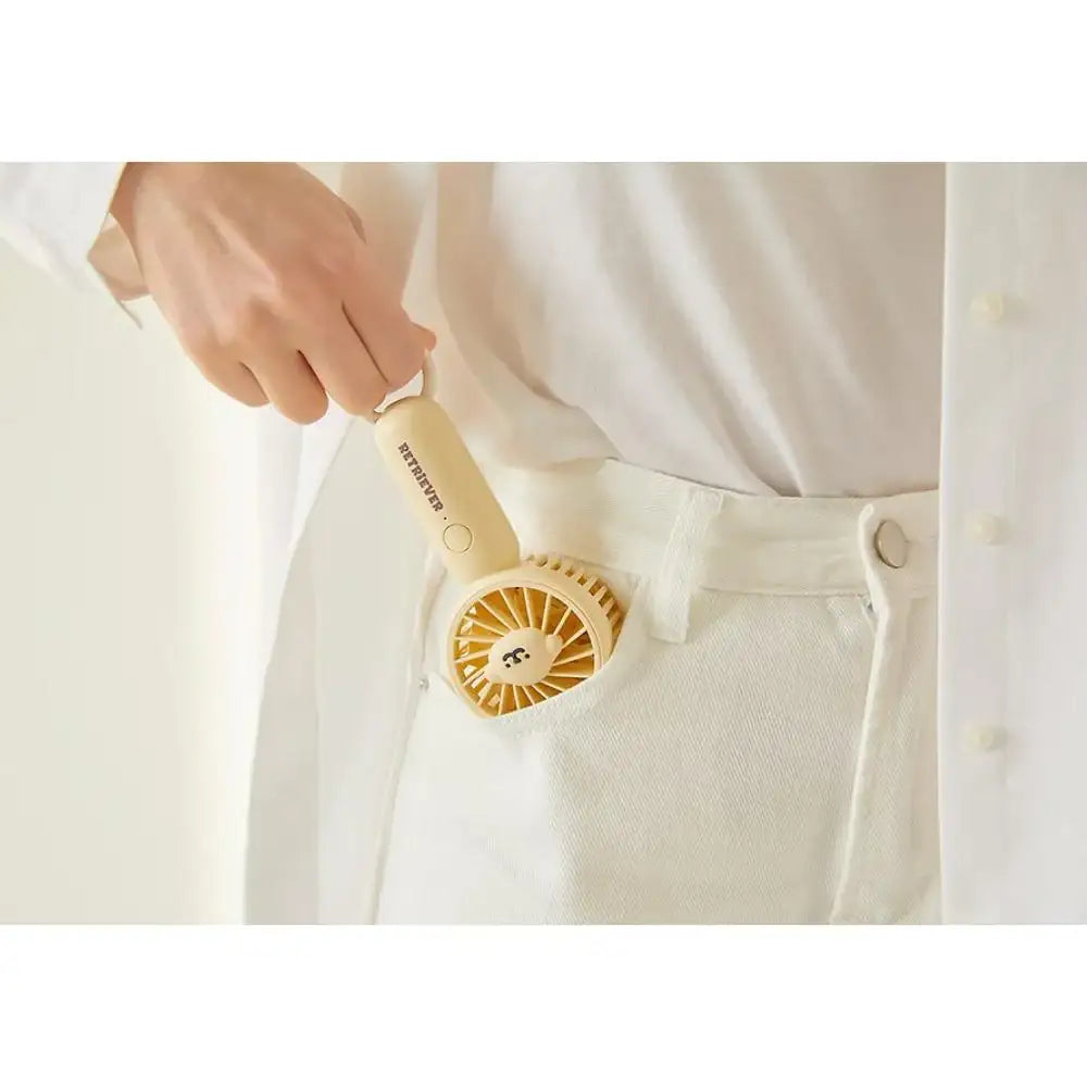 Kakao Friends - Maltese Pocket Fan - Kakao Friends - Fan - Harumio
