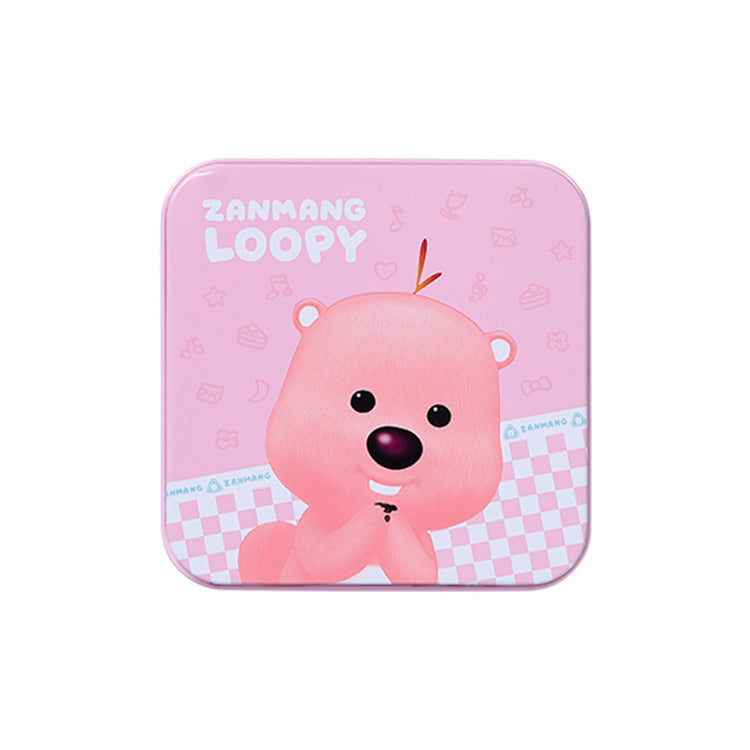 Kakao Friends x Zanmang Loopy -  Tin Case & Planner Memo Paper Set