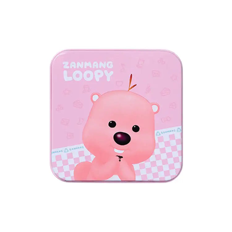 Kakao Friends x Zanmang Loopy - Tin Case & Planner Memo Paper Set - Kakao Friends - Tin Case - Harumio