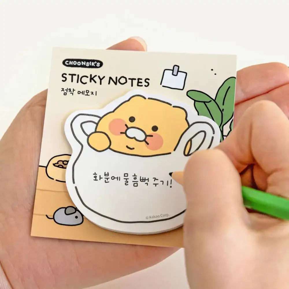 Kakao Friends - Choonsik Ordinary Shape Sticky Note - Kakao Friends - Sticky Notes - Harumio