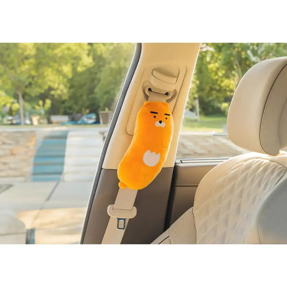 Kakao Friends - Baladang Vehicle Seat Belt Cover - Kakao Friends - Seat Belt Cover - Harumio