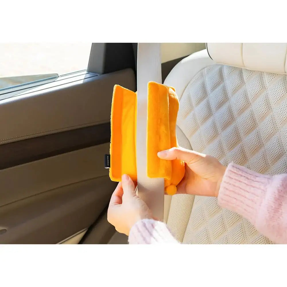 Kakao Friends - Baladang Vehicle Seat Belt Cover - Kakao Friends - Seat Belt Cover - Harumio