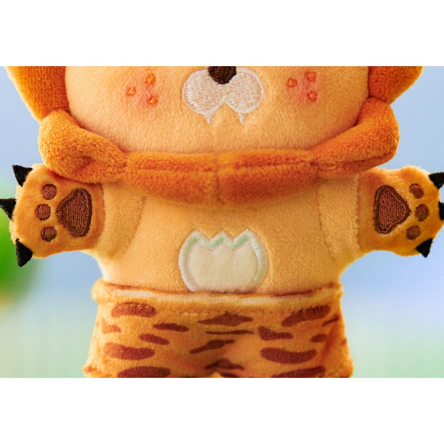 Kakao Friends - FRIENDZOO Lion Doll Keyring (Little Ryan)