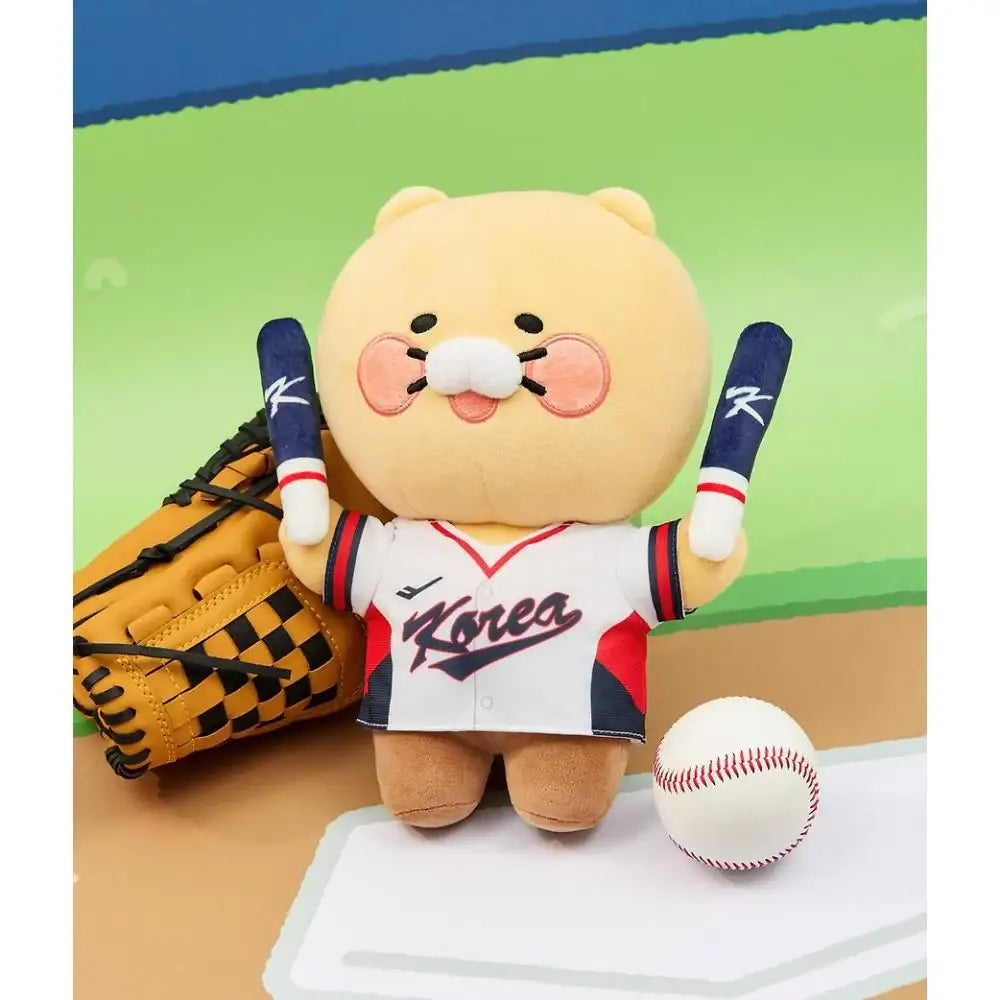 PRO-SPECS x Kakao Friends - Choonsik Baseball Plush Doll - Kakao Friends - Plush Doll - Harumio