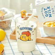 Kakao Friends - Choonsik Cartoon Figure Glass Cup - Kakao Friends - Glass Cup - Harumio