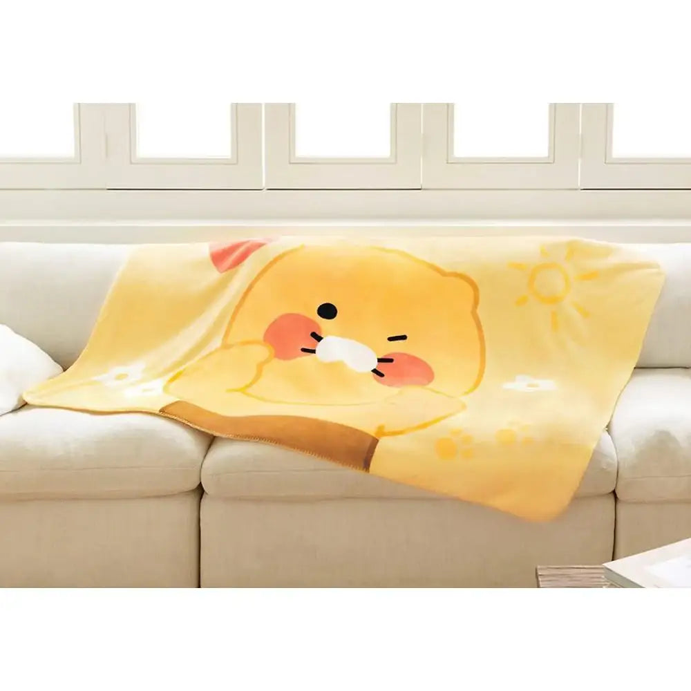 Kakao Friends - Choonsik Lovely Large Fleece Blanket - Kakao Friends - Blanket - Harumio