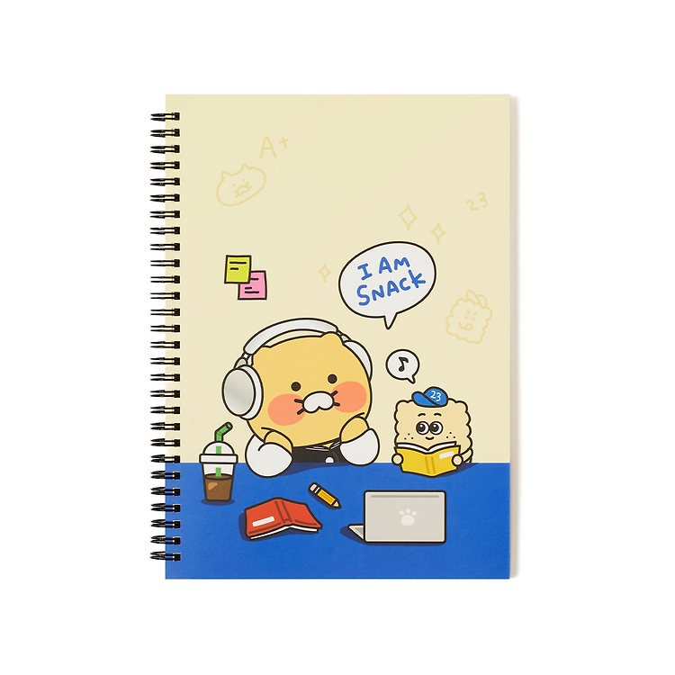 Kakao Friends x I Am Snack - Choonsik Spring Notebook