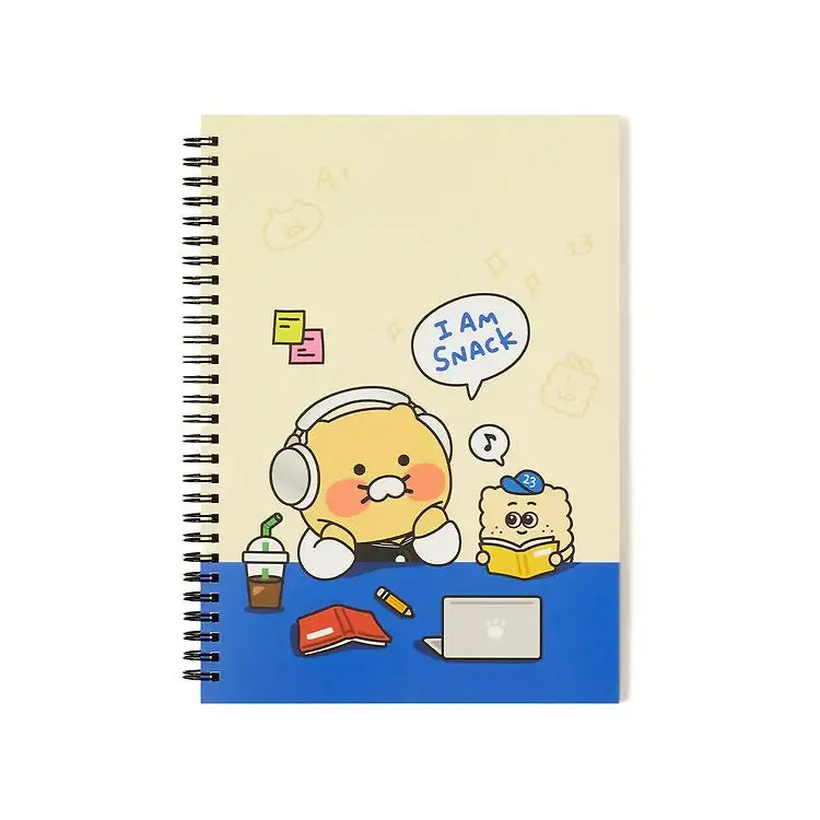Kakao Friends x I Am Snack - Choonsik Spring Notebook - Kakao Friends - Home & Living, Accessories - Harumio