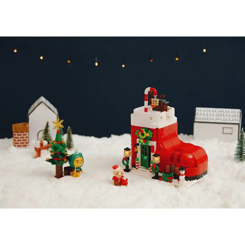 Kakao Friends - Dear My Santa Christmas Brick Figure - Kakao Friends - Brick Figure - Harumio