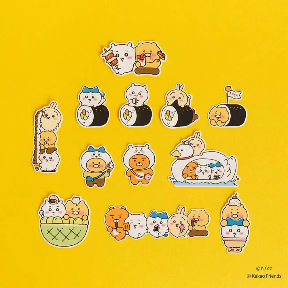 CHIIKAWA x Kakao Friends - Friends Deco Sticker - Kakao Friends - Sticker - Harumio