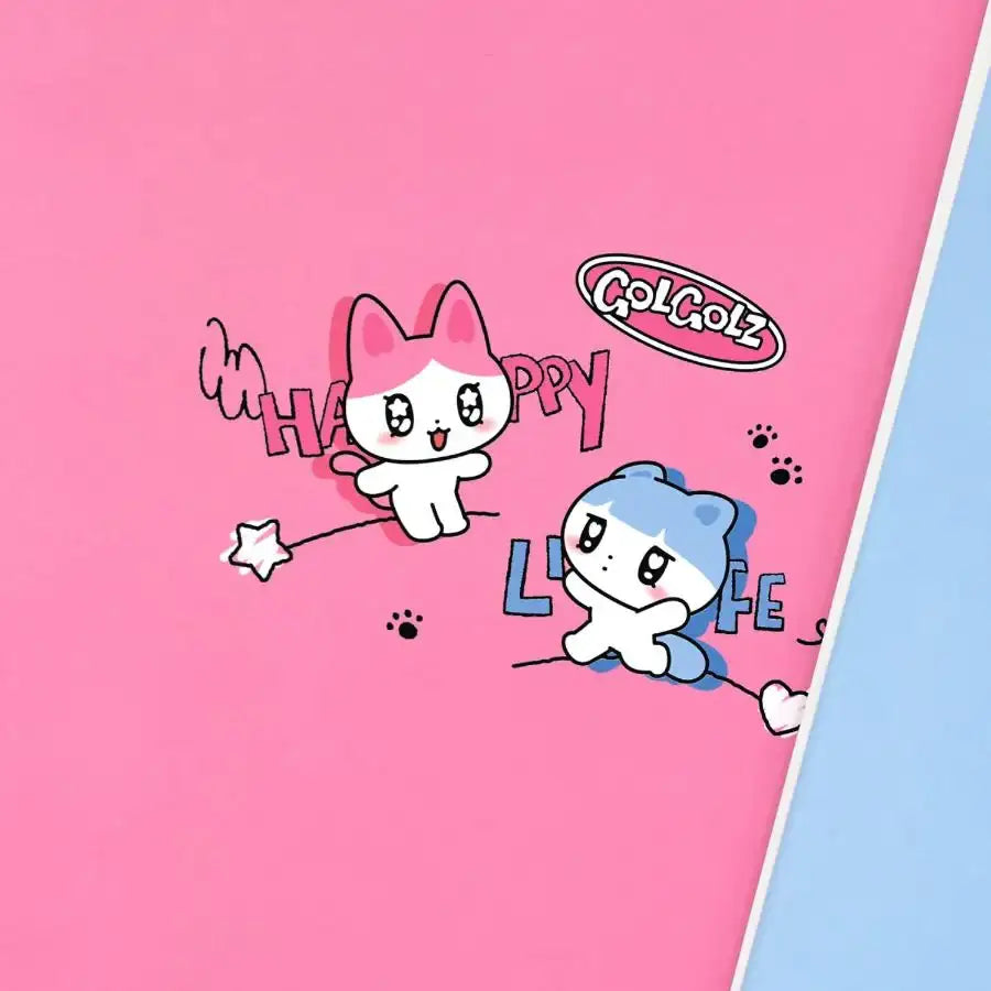 Kakao Friends - GOLGOLZ Practice Range Spring Notebook - Kakao Friends - spring notebook - Harumio