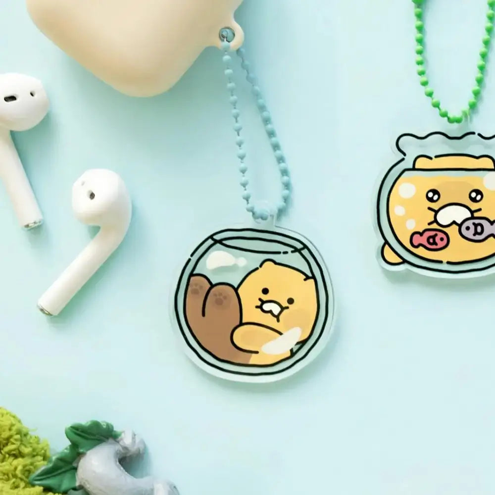 Kakao Friends - Choonsik Clear Acrylic Keyring - Kakao Friends - Acrylic Keyring - Harumio