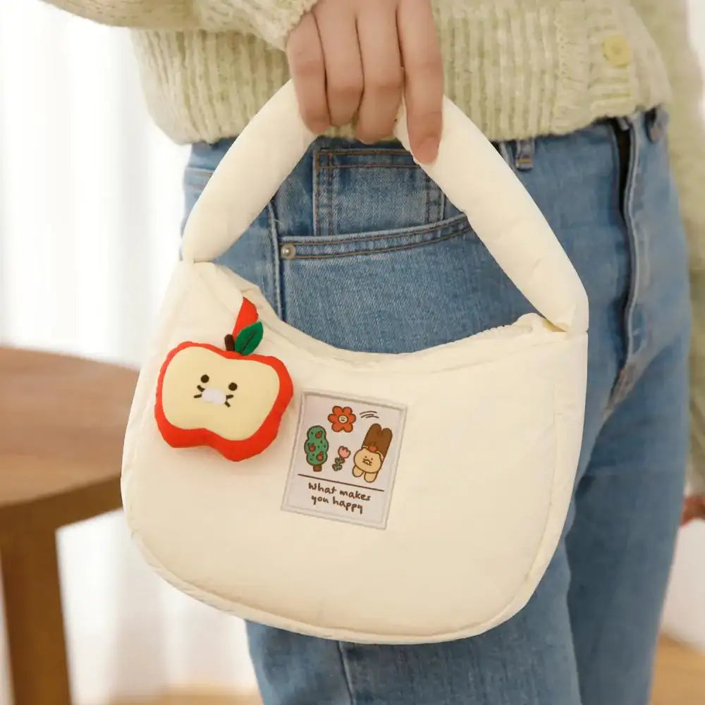 Kakao Friends - Choonsik Padded Mini Tote Bag - Kakao Friends - Tote Bag - Harumio