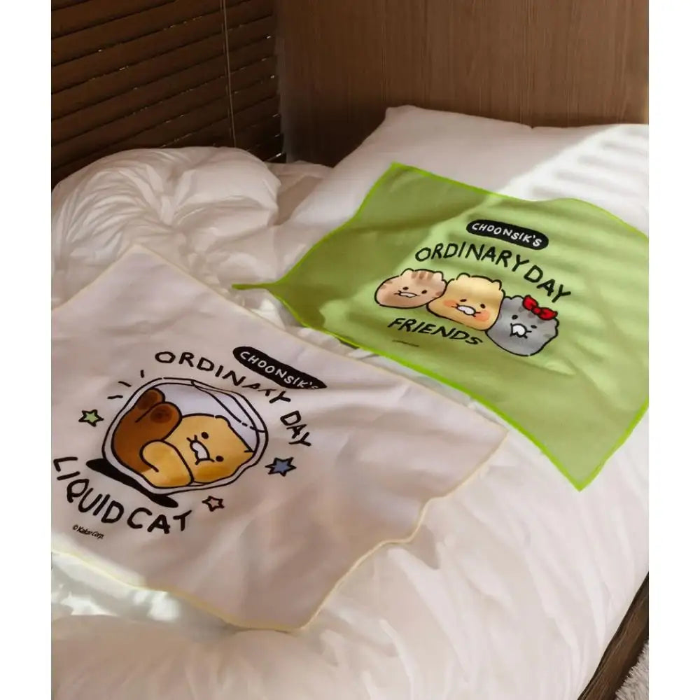 NASSAU x Kakao Friends - Choonsik Daily Yoga Hand Towel - Kakao Friends - Hand towel - Harumio