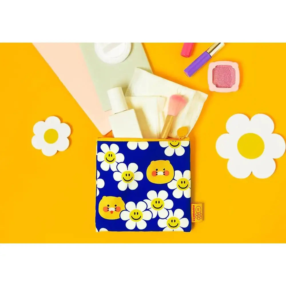 Kakao Friends x Wiggle Wiggle - Choonsik Flower Pouch - Kakao Friends - Home & Living, Accessories - Harumio