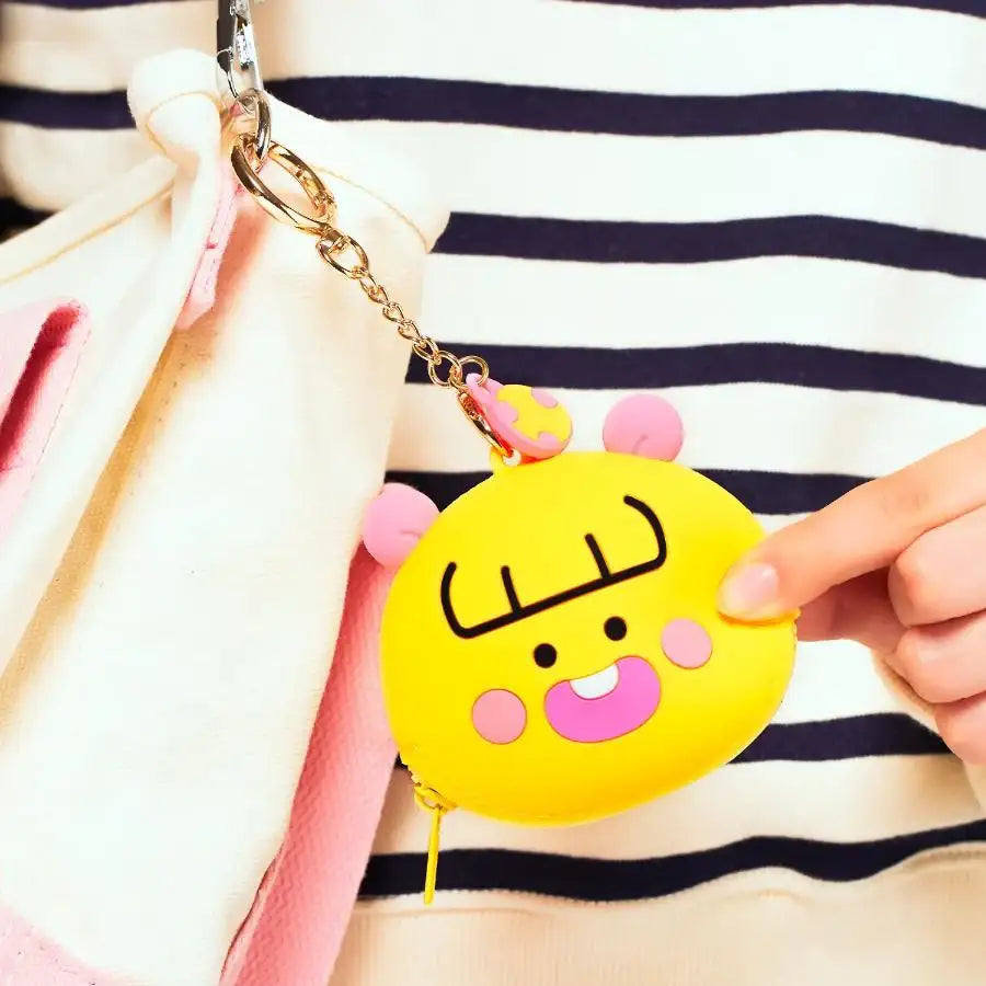 Kakao Friends - Ppojjak-jjo Silicon Coin Purse - Kakao Friends - coin purse - Harumio