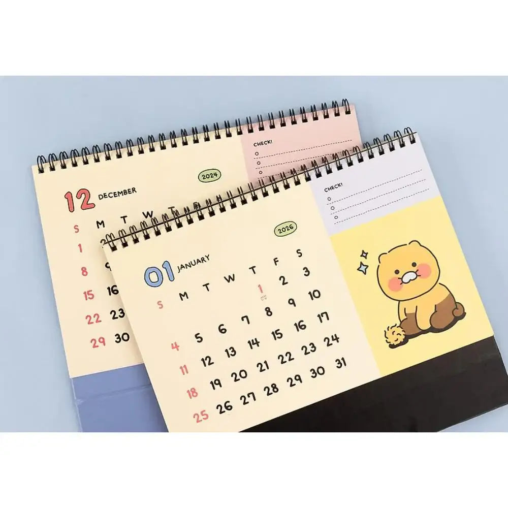 Kakao Friends - Choonsik 2025 Basic Desk Calendar - Kakao Friends - Desk Calendar - Harumio