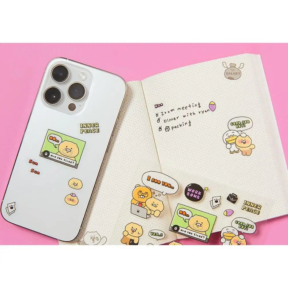 Kakao Friends - Ryan & Choonsik Office Deco Sticker - Kakao Friends - Home & Living, Accessories - Harumio