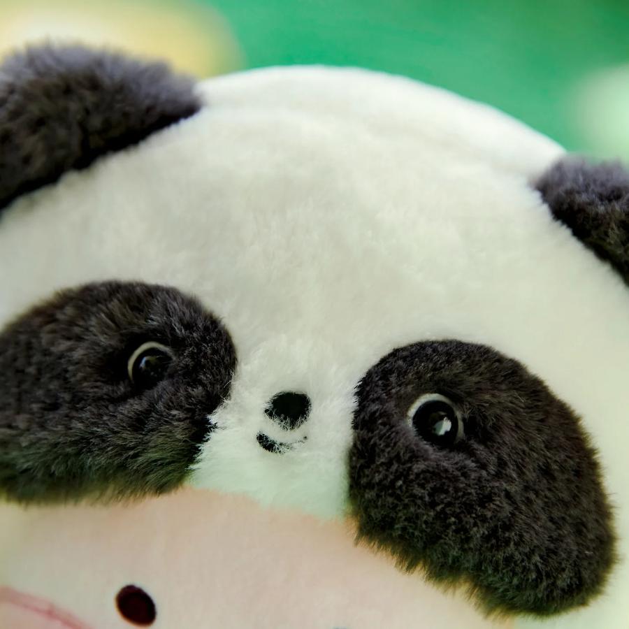 Kakao Friends - FRIENDZOO Panda Plush Doll (Little Apeach)