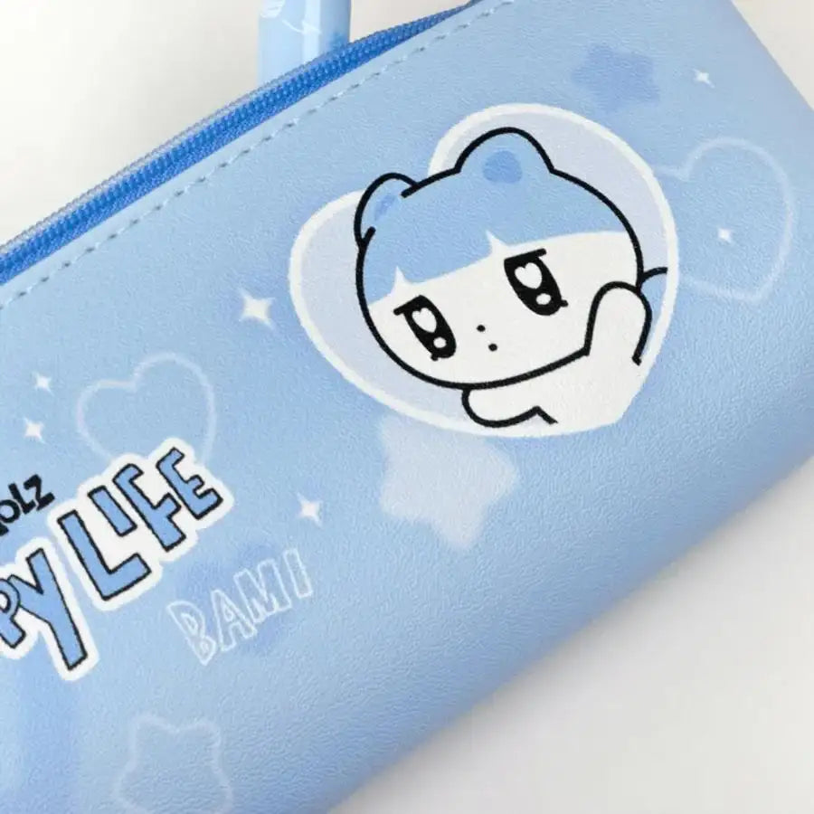 Kakao Friends - GOLGOLZ Mini Triangle Pencil Case (Bami) - Kakao Friends - Pencil Case - Harumio