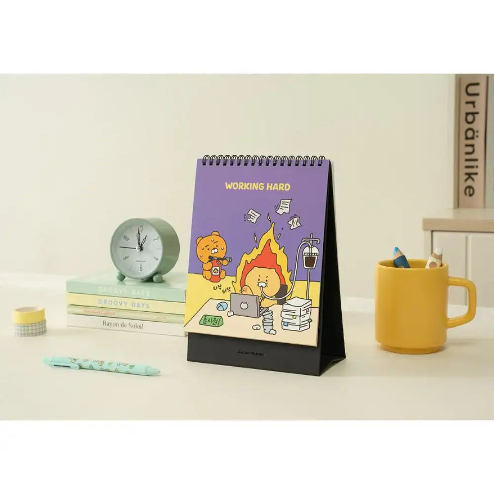Kakao Friends - 2024 Newborn Weekly Diary & Desk Calendar Set - Kakao Friends - Home & Living, Accessories - Harumio