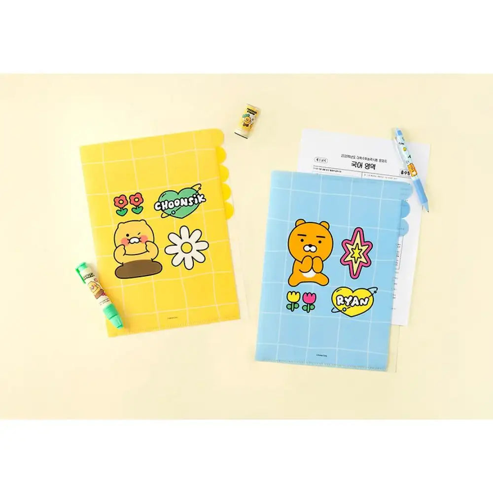 Kakao Friends - Seichee's Friends 5 Pocket File - Kakao Friends - Pocket File - Harumio