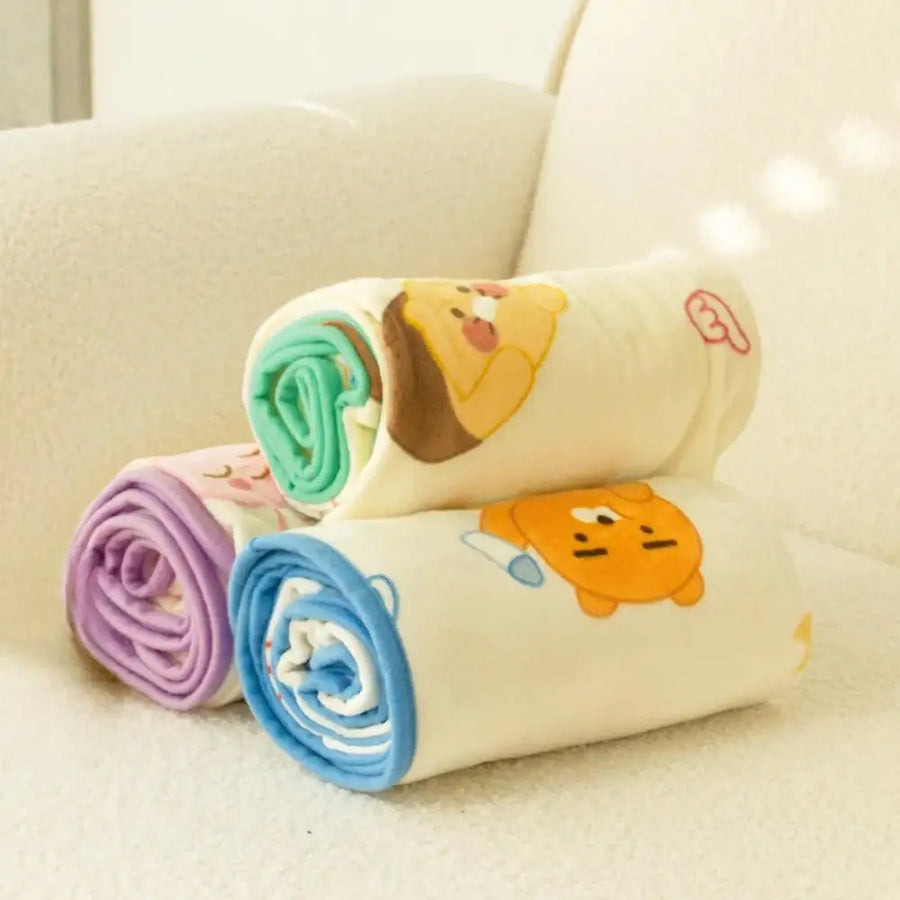 Kakao Friends - Drawing Knee Blanket - Kakao Friends - Blanket - Harumio