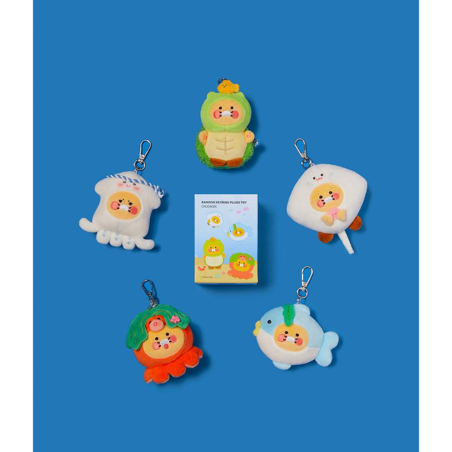 Kakao Friends - FRIENDZOO Marine Animal Random Doll Keyring (Choonsik)