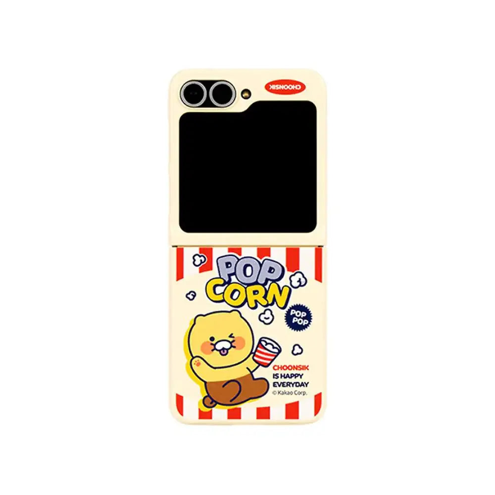 Kakao Friends - Choonsik Snack Magnetic Phone Case (Galaxy Z Flip6) - Kakao Friends - Phone Case - Harumio