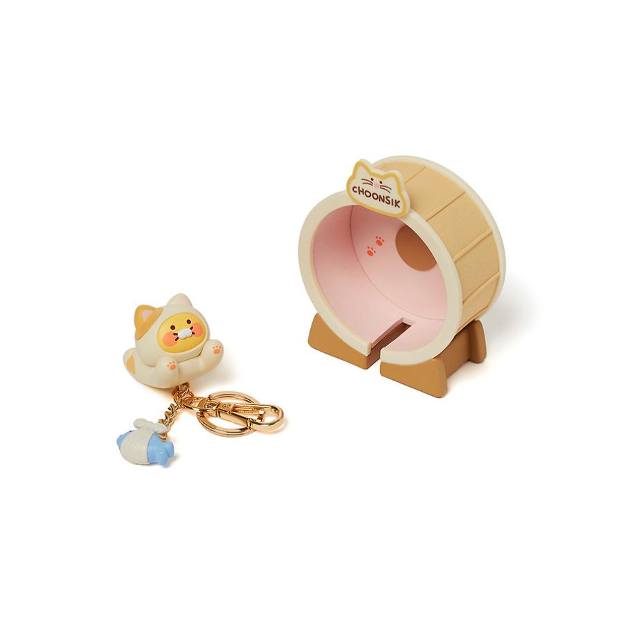 Kakao Friends - Nyangnyang Key Case & Keyring Set (Choonsik)